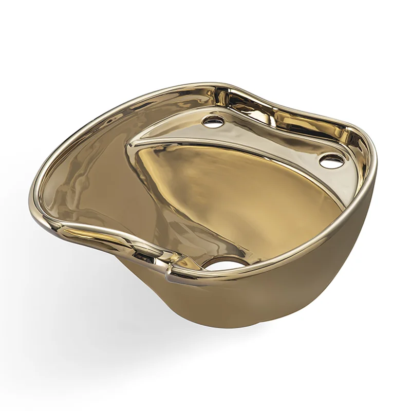 New Desig Luxury hair wash basin Ceramic shampoo sinks basin&trays salon sink shampoo sink hair basin