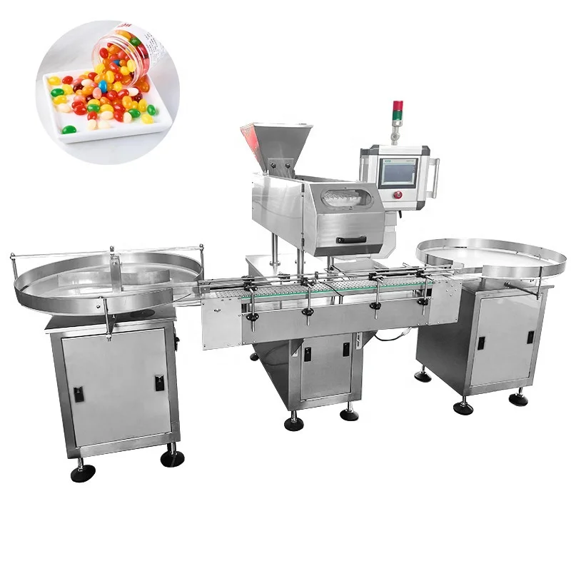 Automatic Gelatin Counter Filling and Counting Machine Electronic for Soft Gel gummy candy