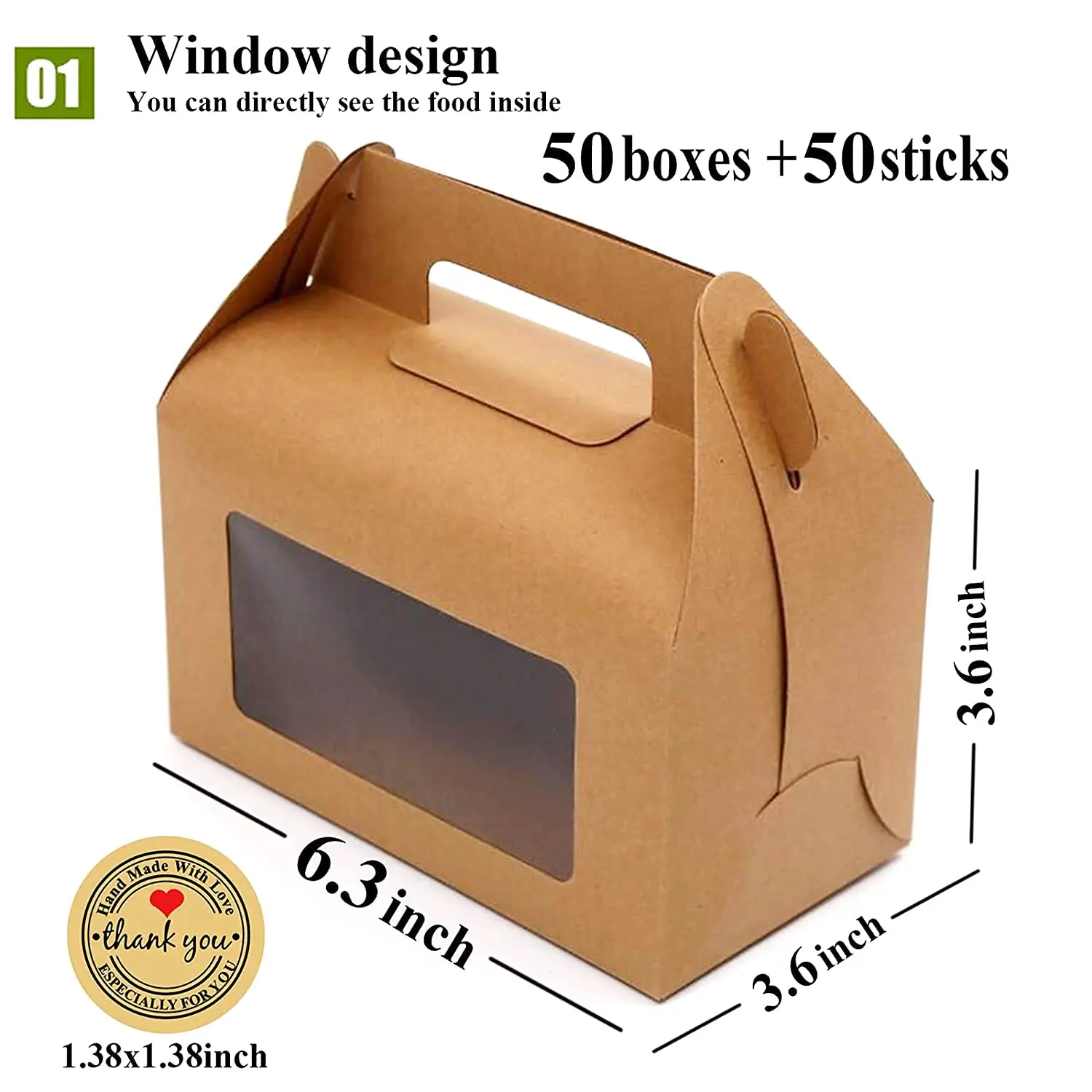 Wholesale Custom Recycle Folding Food Grade Takeaway Kraft Lunch Carton Gift Paper Packaging Box With Bag Ribbon Handle Box