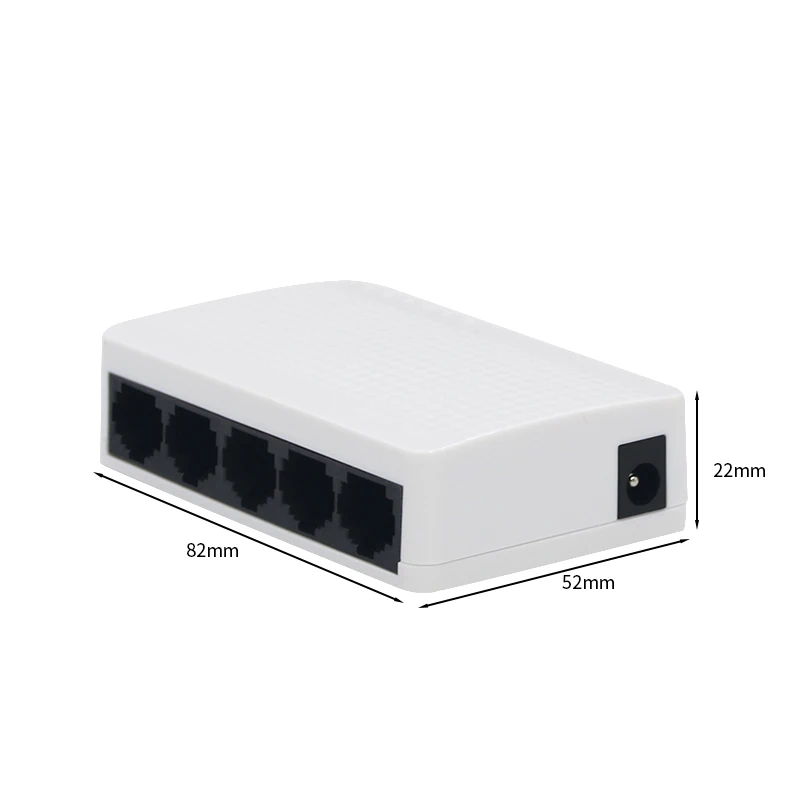 S105 5-port 10/100Mbps smart ethernet network desktop router switch China produce Wholesale Support oem