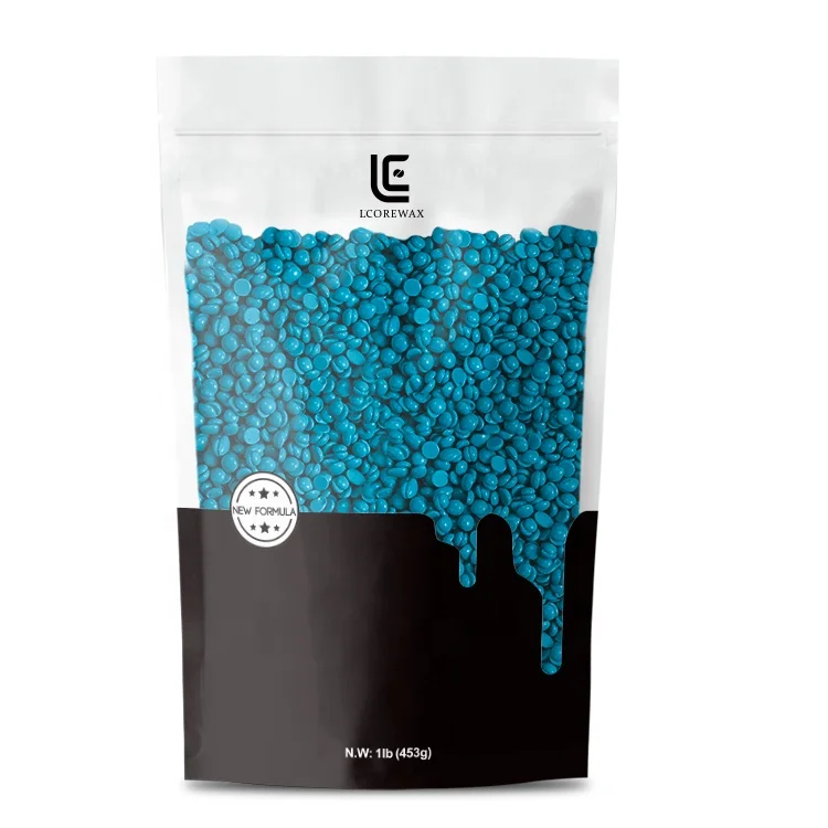 Воск LCOREWAX для удаления волос, 100 г, с бусинами, для чувствительной кожи