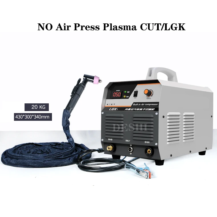LGK CUT-40N  built-in air compressor plasma cutting with  Built in air pump Portable outdoor cutting machine