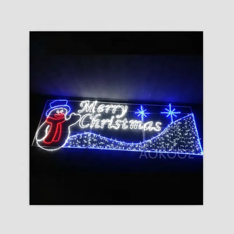
Изготовленная на заказ на открытом воздухе 2D водонепроницаемый Счастливого Рождества светодиодный световой Раппорт  (62357304315)