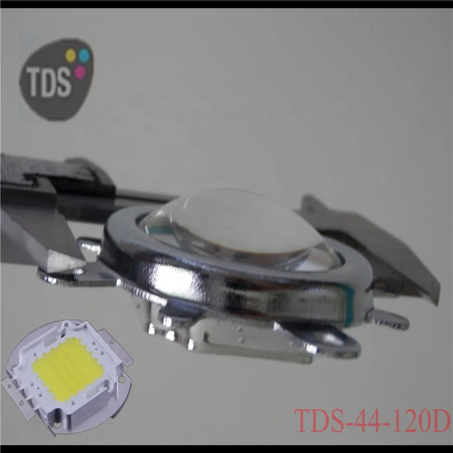 Home digital projector 12V 30W led lens 44mm with 60 / 120 degree 3 years warranty