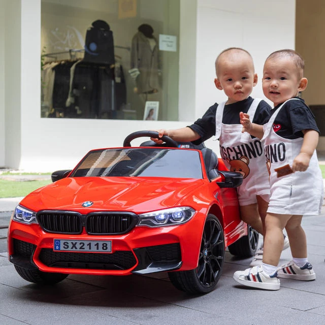 BMW Детский Электрический автомобиль 3 лет ездить на машинах для детей Музыка