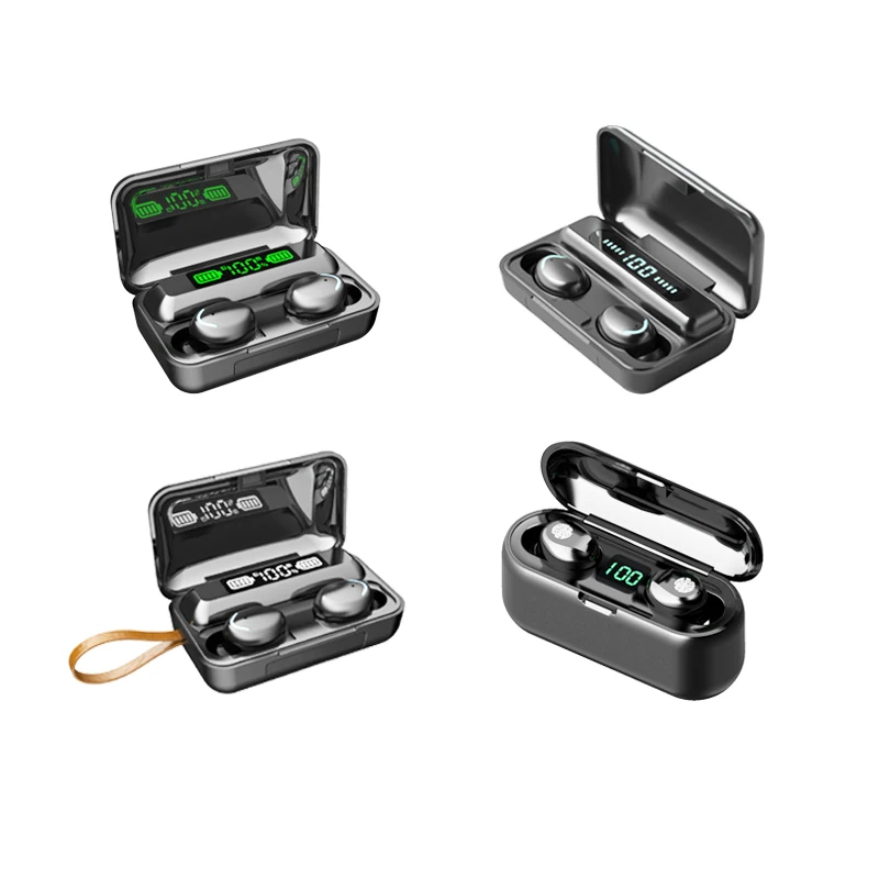 Upgrade Version TWS Headphones Noise Cancelling Wireless Earphone Audifonos F9-5c Fones F9