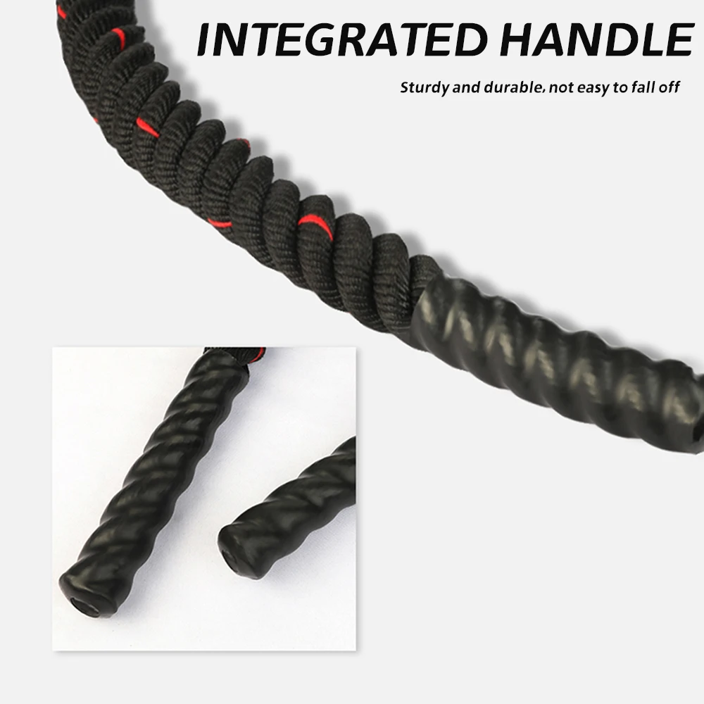 Custom Length Battle Rope For Strength Training Fitness Battle Rope Gym Use Battle Rope Training For Arm Strength