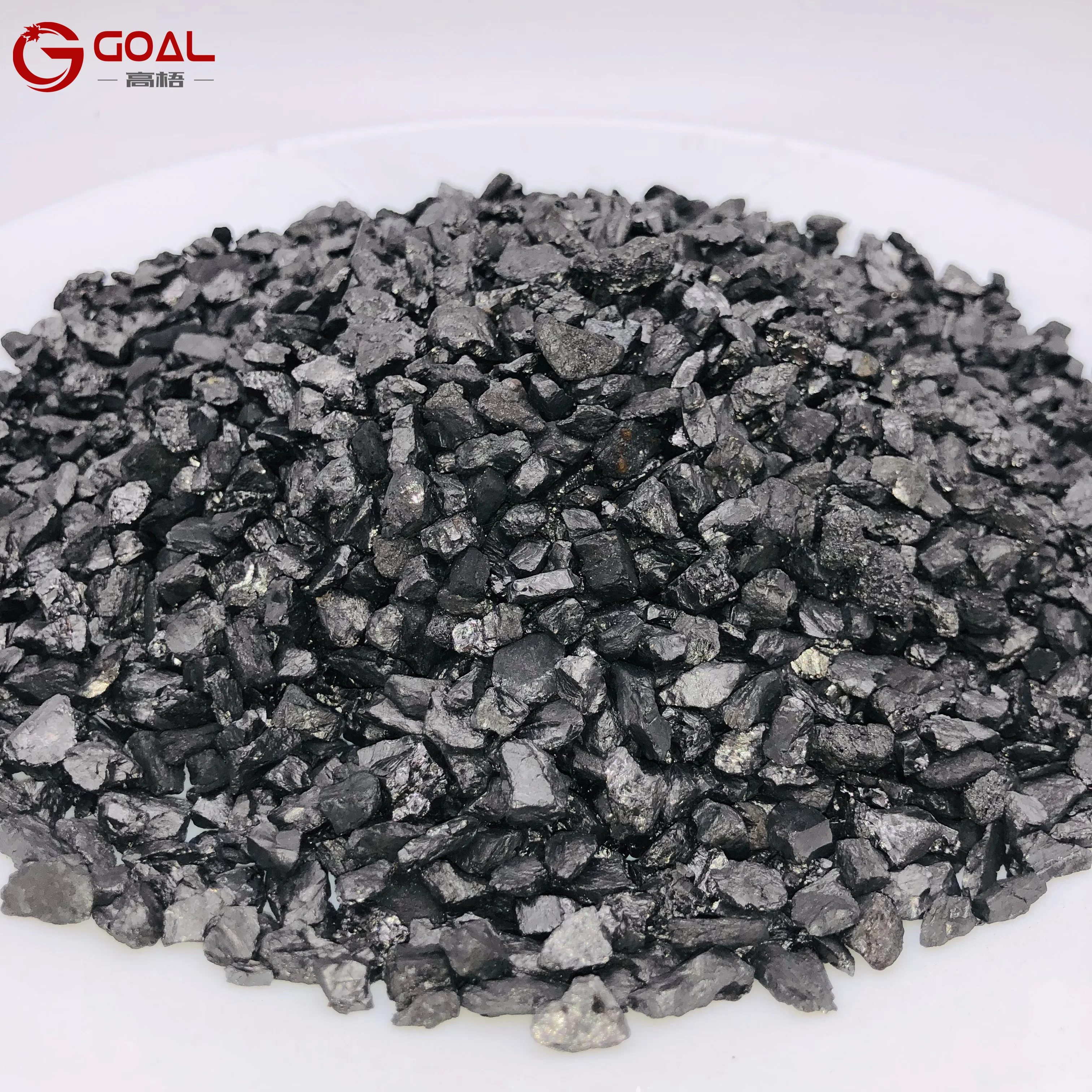  China Manufacturer low Ash 95% Carbon Raiser Calcined Anthracite Coal Recarburizer For