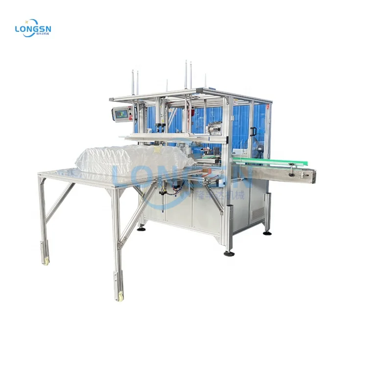 Full Automatic packer for empty pet bottles machines for plastic bottle bagging packaging machine