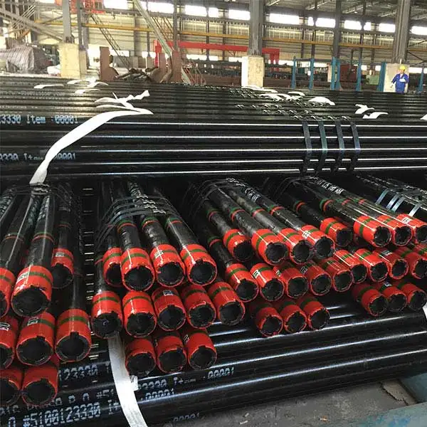 OCTG Oil Casing Pipe Factory Price API 5CT J55 K55 N80 L80 P110 2 7/8inch BTC EUE LTC Thread Oil Well Casing Pipe Casing Prices