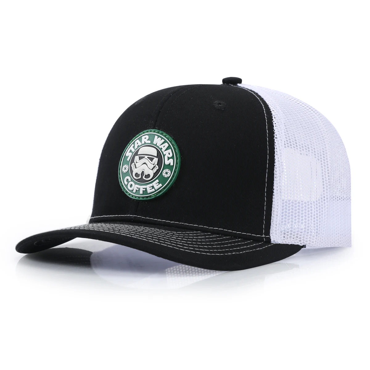 YUEXING Richardson stockings Custom Rubber Logo Classic Mesh hat factory Adjustable 112 Trucker Caps With Mesh Back