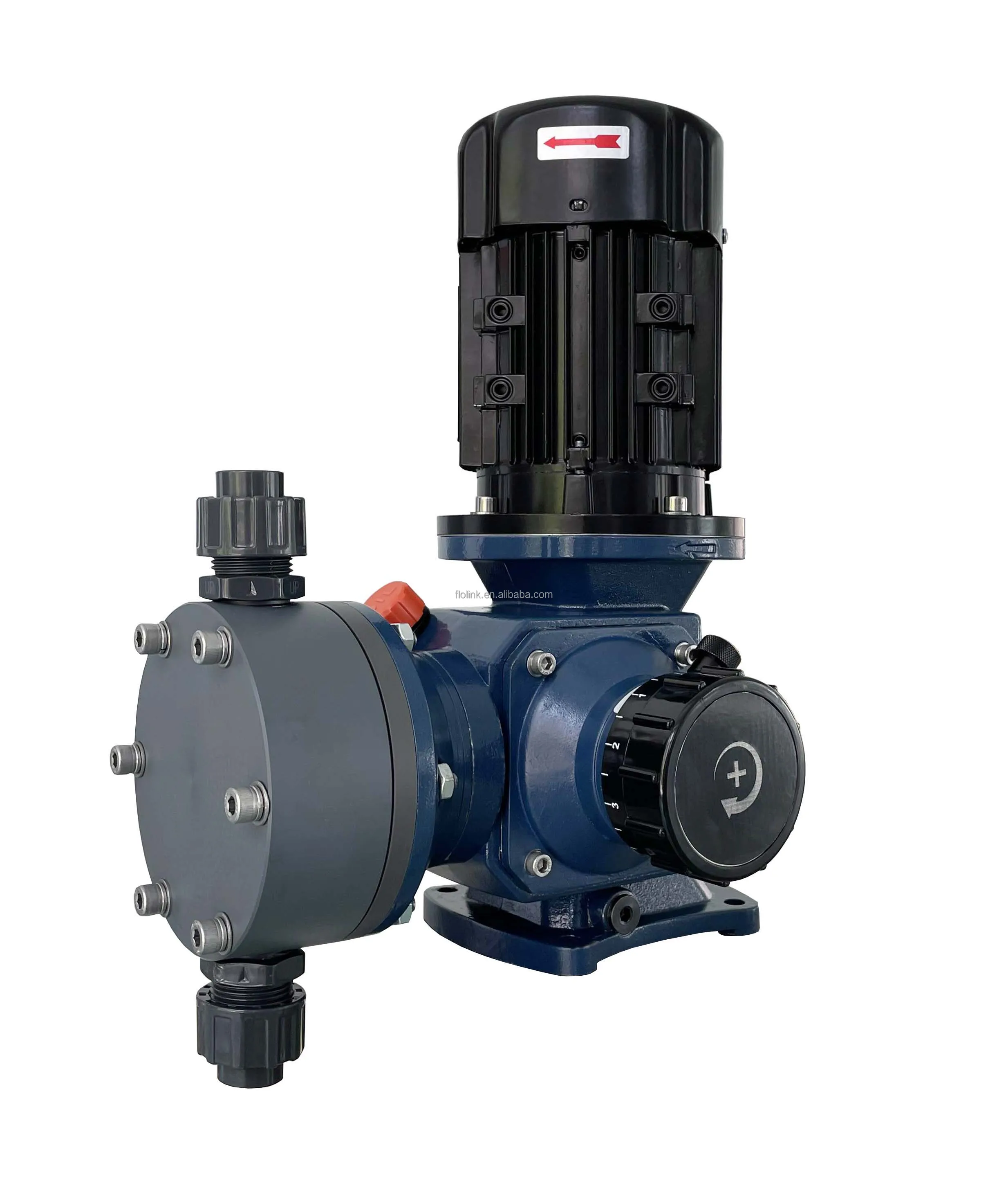 Adjustable motor drive high accuracy chemical diaphragm dosing metering transfer pump KM series