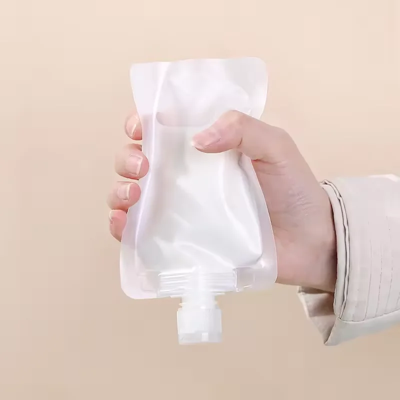 Soup Spout doypack Bags Medical Tea liquid medicine packing take-out liquid pouch with nozzle