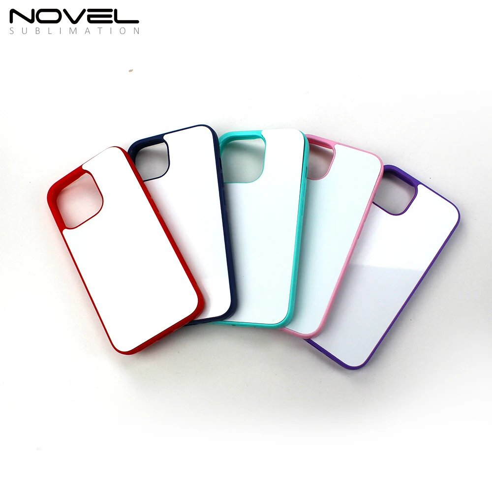 New Sublimation Blank Non-Slip 2D Soft TPU Phone Case For iPhone 13