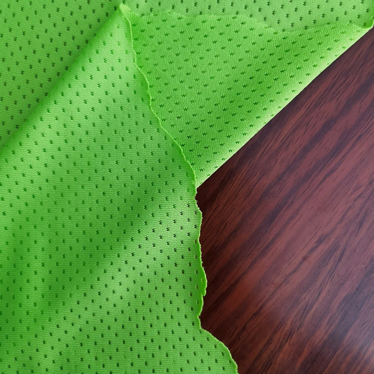 
Breathable Wicking High Quality Polyester Spandex Butterfly Mesh Sports Fabric For T-shirt Sportswear 
