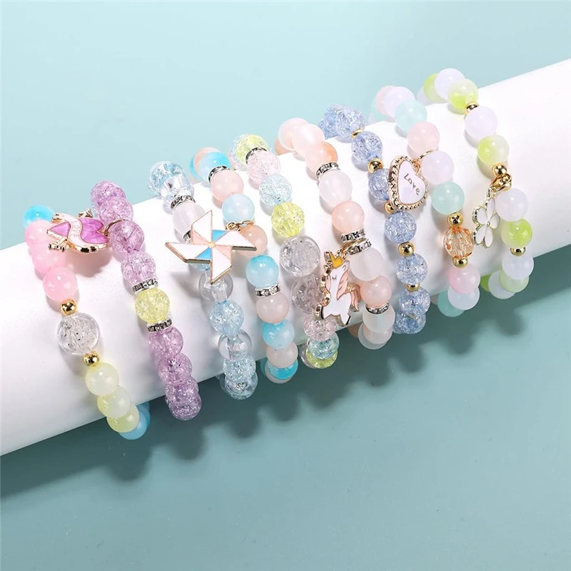 Amazo Hot Sale DIY Jewelry Bracelet Beads Jewelry&Bracelet Making Kit ,TLX0019