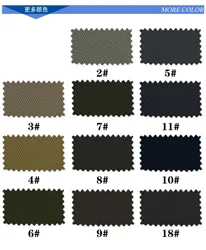 China Manufacturer Thickened Winter Business Twill 98% Cotton 2% Spandex Fabric Material