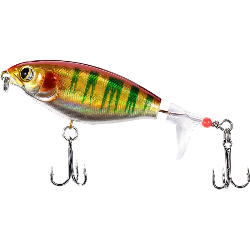 whopper popper fishing lure 75mm/90mm slow sinking pencil topwater bait hard plastic lures