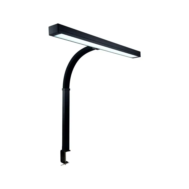 2022 30W 324pcs LED high lumen gooseneck workbench lamp office computer desk lighting home reading work light with table clamp