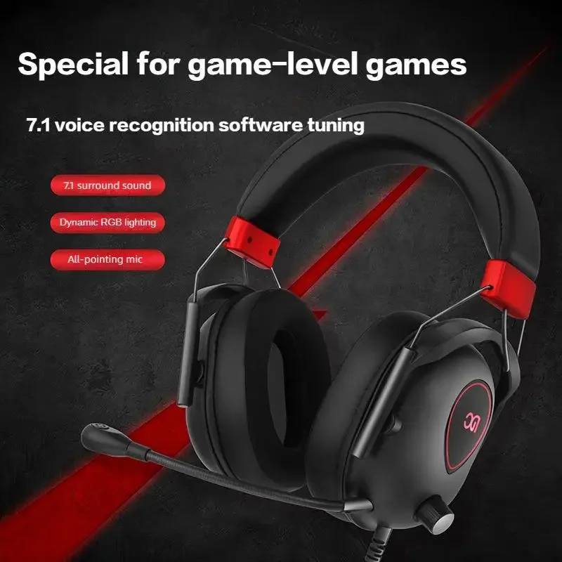 Hottest speaker Gaming Call Headphones Noise-cancelling waterproof lightweight wired headphones mic esports headphones