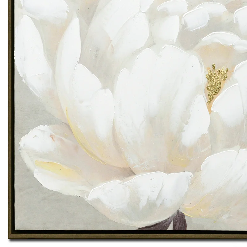 Flowers interior wall art handpainted oil painting canvas photo artwork