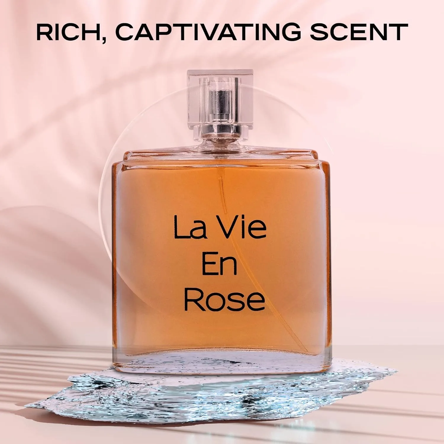Модные женские духи NovoGlow La Vie En Rose 100 мл/3 4 ароматизаторы с тончайшими эфирными маслами и цветочной эссенцией