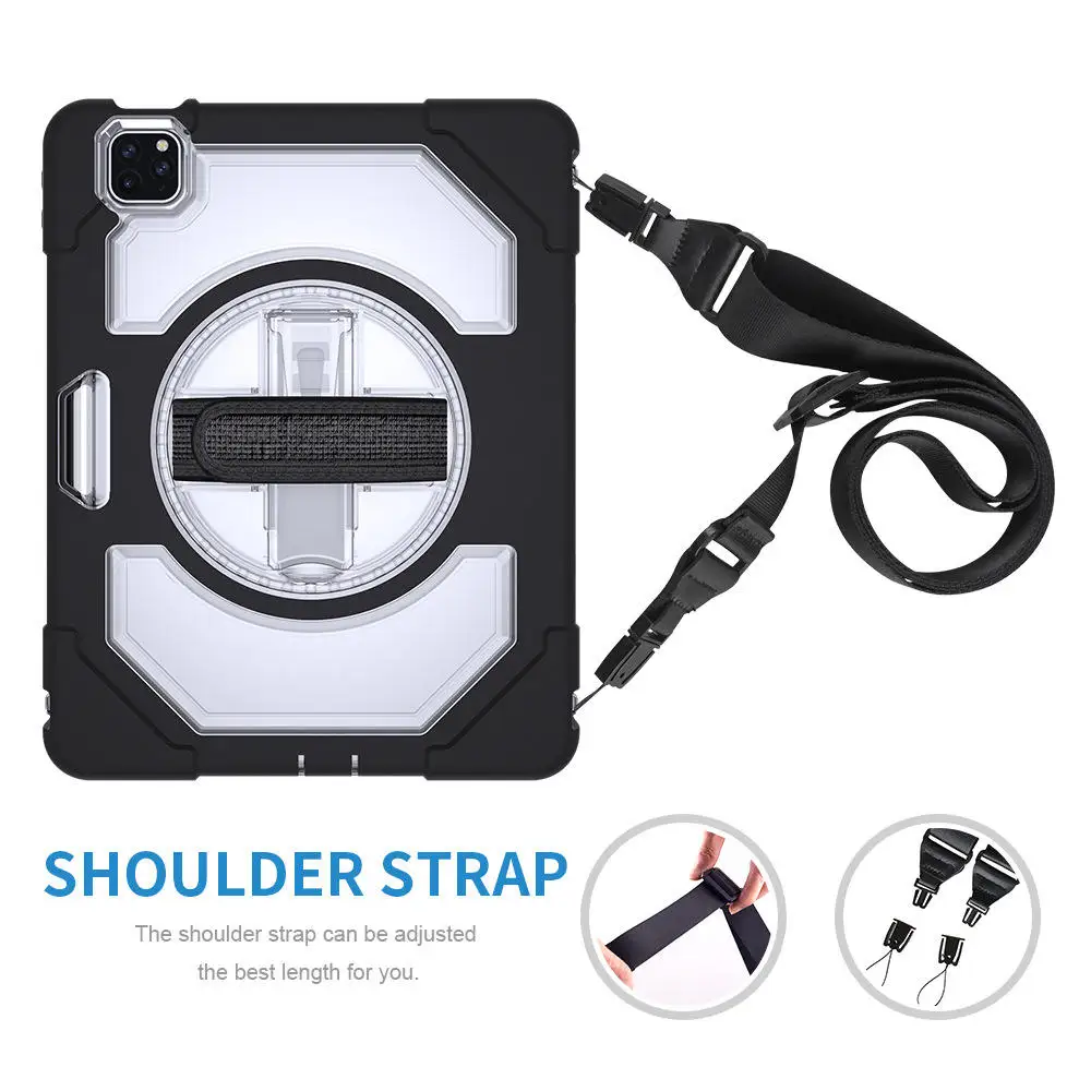 New Design Universal Adjustable Length Camera Neck Strap Polyester PU Shoulder Strap for Ipad