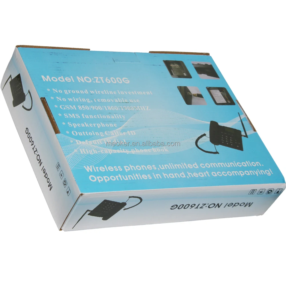 MEOKER ZT6000G двойной Sim большой диапазон беспроводной телефон Поддержка GSM