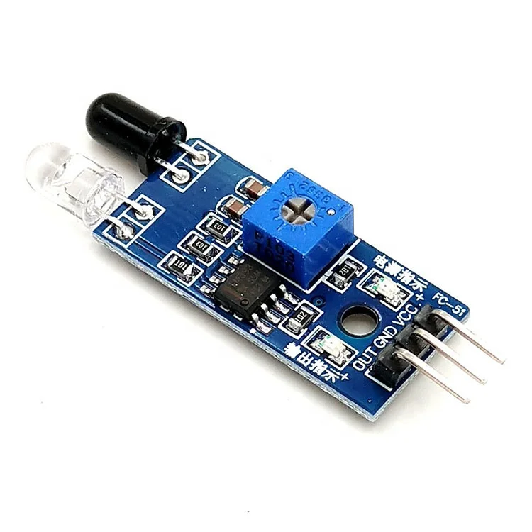 Smart car obstacle avoidance sensor module Infrared tube module Photoelectric reflection sensor