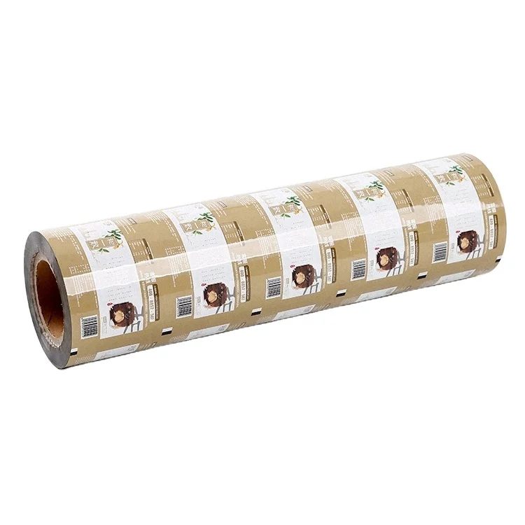 Wet wipe packaging plastic roll film laminating packaging roll film