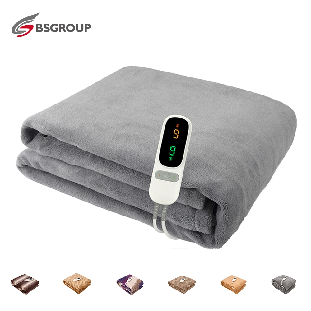 New Product SS25 Controller LED Indicator 9 Heat Settings Uk Plug 220V Electric Heated Blanket