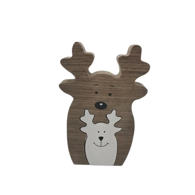 
Cute cheap custom 11*4*17 nature christmas countdown wooden calendar for desktop 