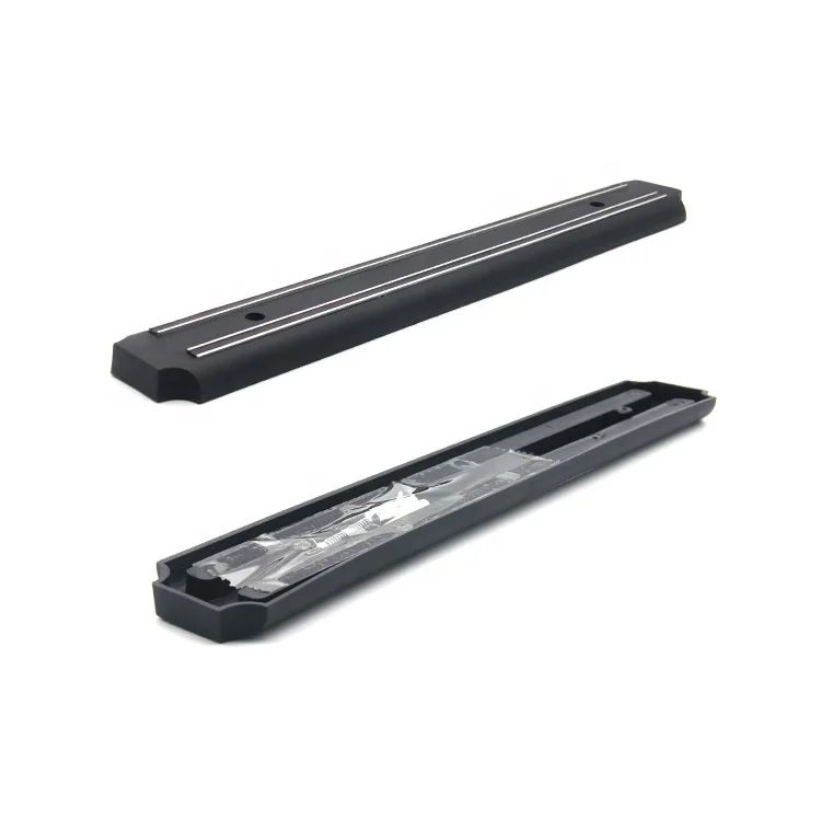 High Quality OEM 8 Inch Magnetic Knife Strip Plastic Magnetic Knife Holder magnetic knife rack for Kitchen Storage