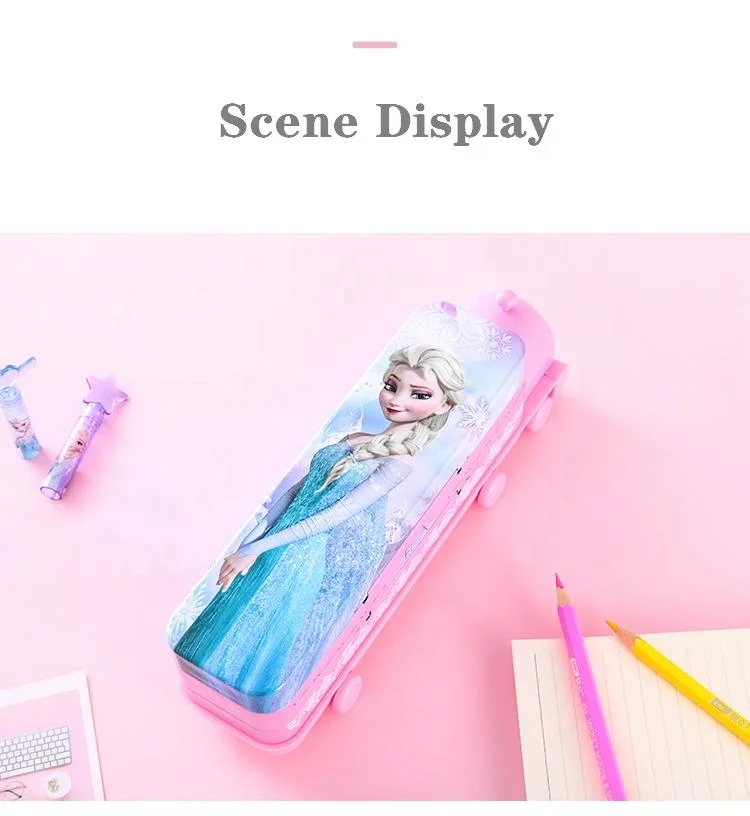 Wholesale Factory Price School Kids Tin Pencil Box/Tin Pencil Case  With Sharpener