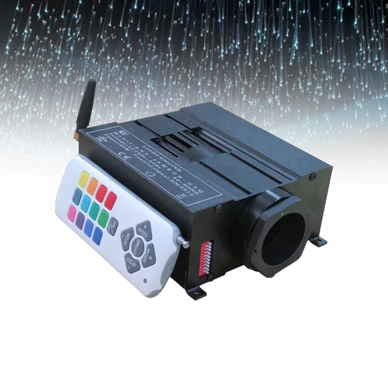 45W club drooping fiber optic star light remote control atmosphere lighting LED light engine