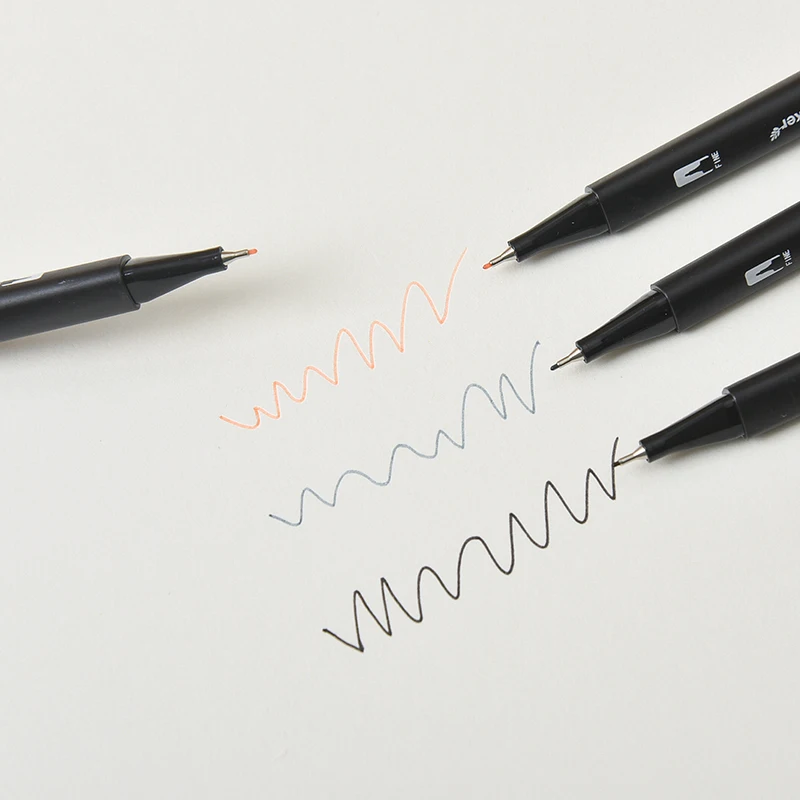 Wholesale Giorgione Marker 72colors Double triangle Tip Pens Watercolour Brush For Supplier