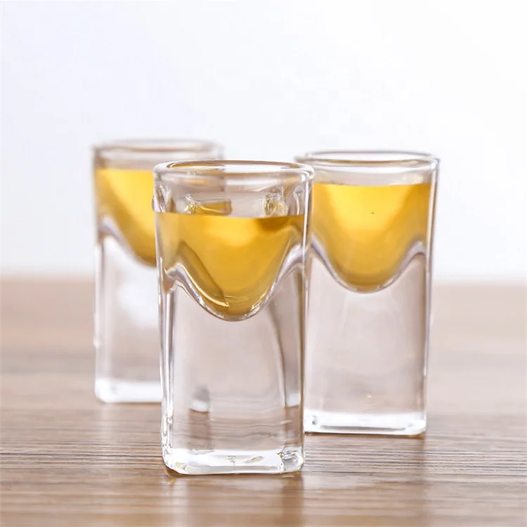 Wholesale 1/2Oz 15Ml Glass Cheap Clear Thick Bottom Shot Glasses