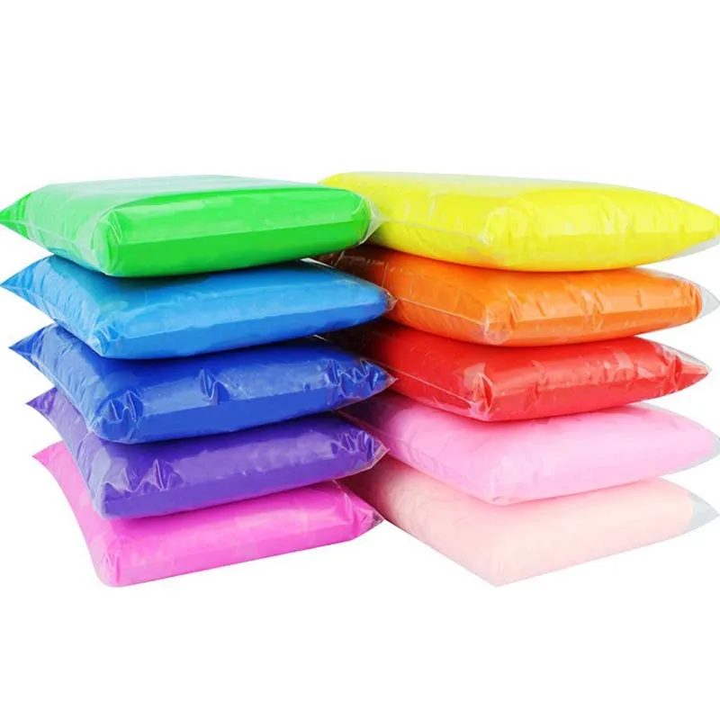 LISI 12/24/36 Colors Mini Non-Toxic Eco-Friendly Ultra Super Light Air Dry Clay for Children  Modeling Magical Clay with Tools