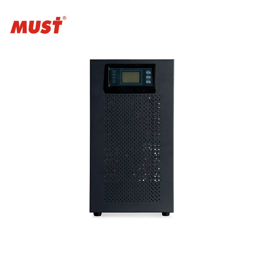 MUST High frequency Online UPS 10KVA three phase with 192vdc external battery set