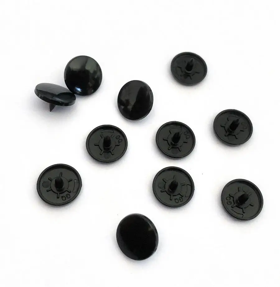 Plastic Snaps Button Fasteners T5 Bag Folder Dark Buckle Button Plastic Garment Accessories For Clothes Scrapbooking