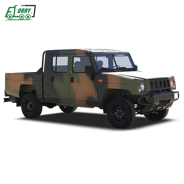 High quality 2024 BAW WARRIOR Pickup Chinese PickupTrucks Dongfeng Diesel 4X4 Jeep Sport Vehicle