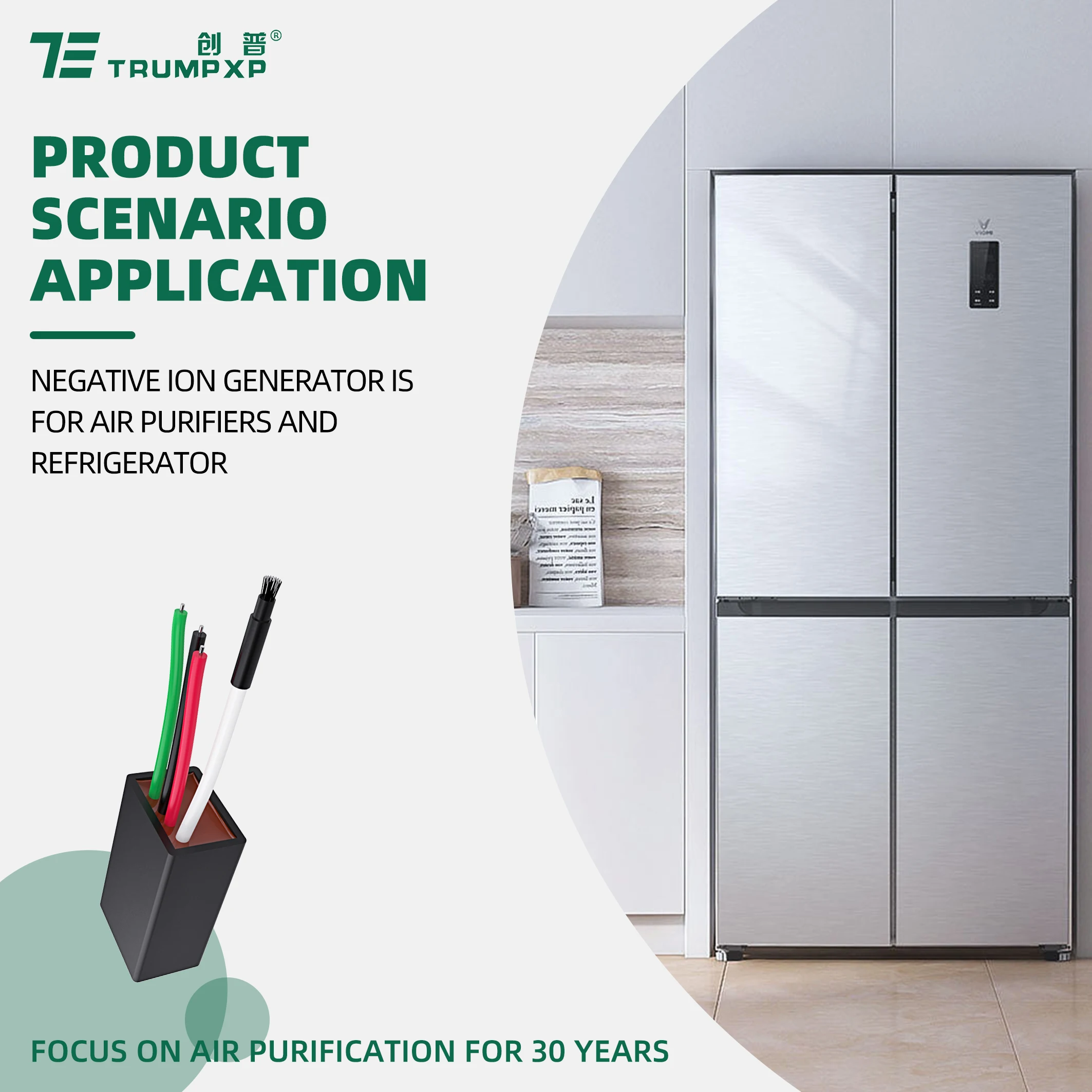 Air Purifier Home Anion Generator Hair Dryer Negative Ion Generator 220V Ionizer Remove Second hand Smoke