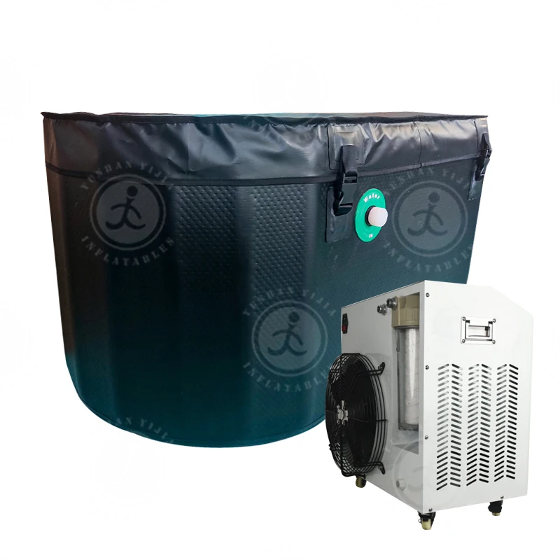 Водяная Ледяная Ванна с охладителем и фильтром, переносная холодная Ледяная Ванна, терапия для восстановления мышц