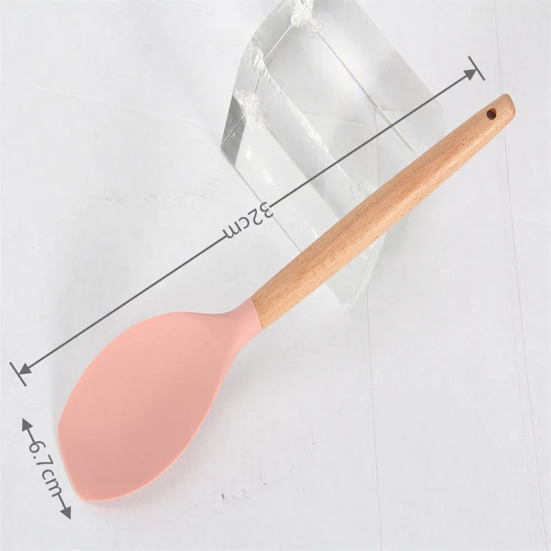 Прямая продажа с фабрики Бытовая силиконовая кухонная лопата силиконовые кухонные Лопата инструменты ложка для торта