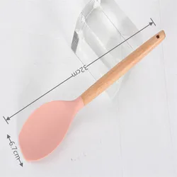 Factory direct household silicone kitchen shovel, silicone kitchen shovel tools, cake shovel spoon