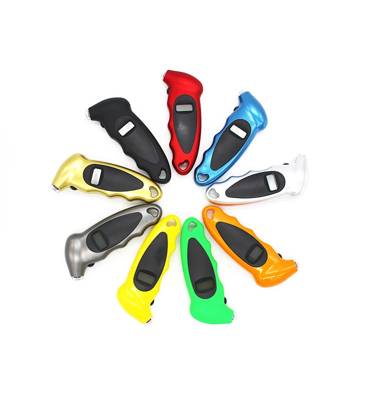 Портативный манометр для автомобильных шин цифровой с подсветкой