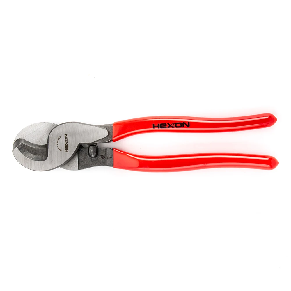 Pvc handle drop forged carbon steel cable cutting tool pliers cable cutters
