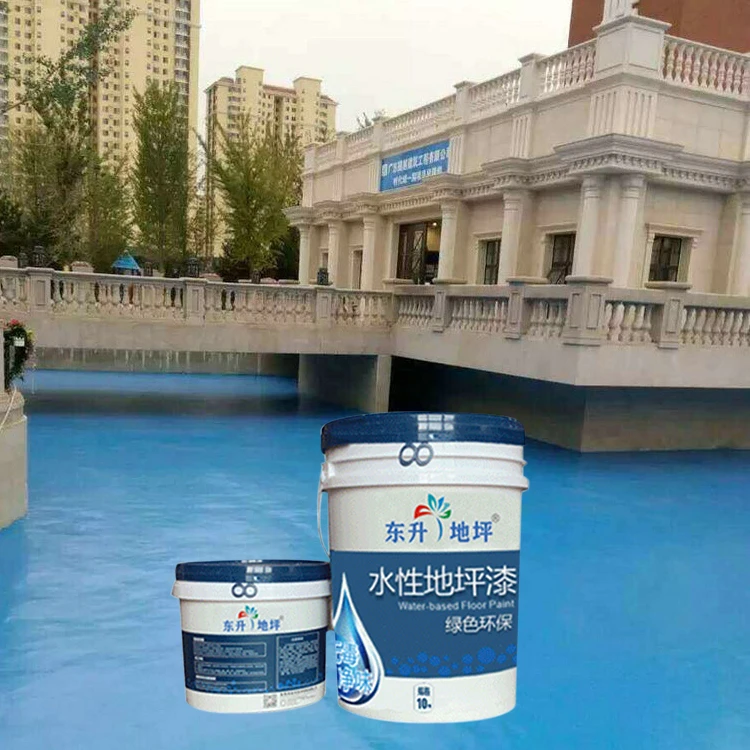 Waterborne polyurethane floor paint coating polyurethane waterproofing coating for Warehouse Concrete floor