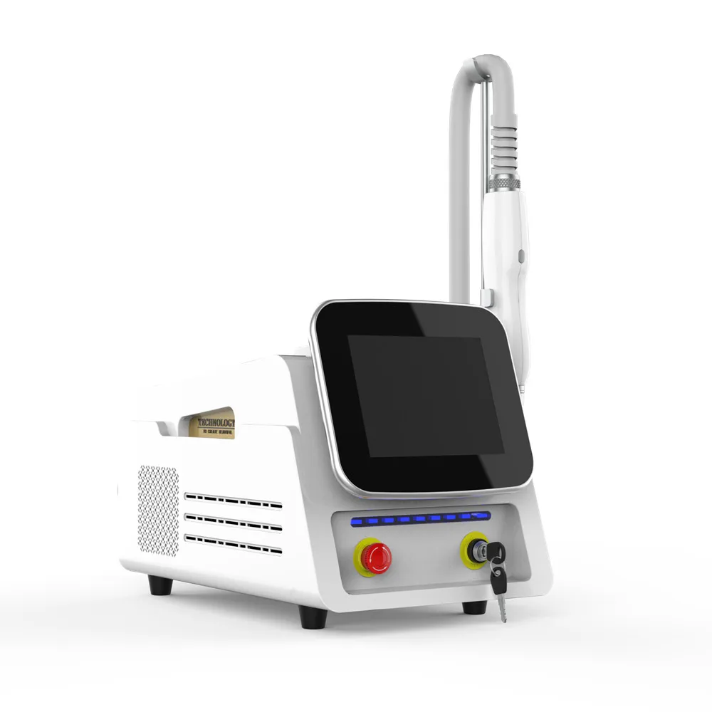 New Portable Q switched nd yag laser Pico laser/ desktop picosecond laser/ picosecond laser tattoo removal machine
