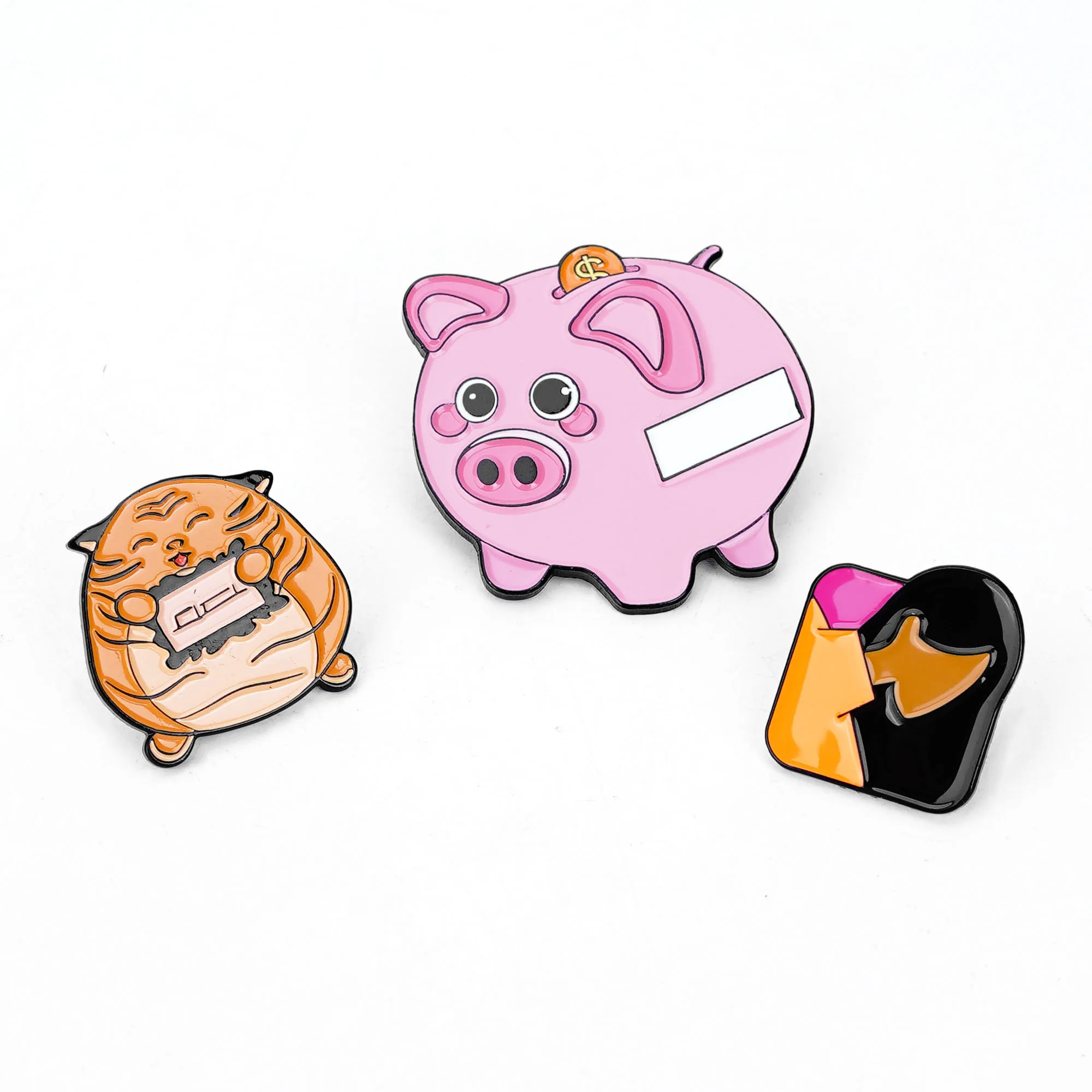 Customized European And American Style High Quality Series Decorative Pins Creative Cartoon Metal Pins